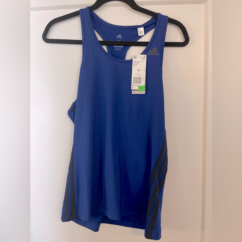 Brand new Blue adidas climalite active top in size Medium